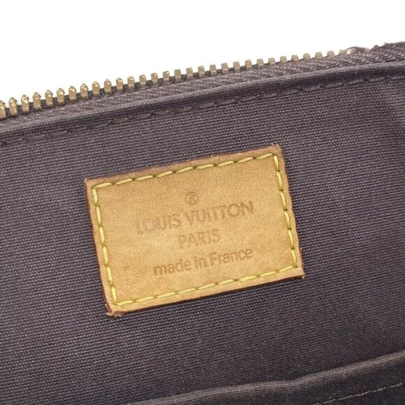 100% Authentic LOUIS VUITTON Alma BB Amarante Monogram Vernis Handbag 685-082924 - Picture 14 of 14